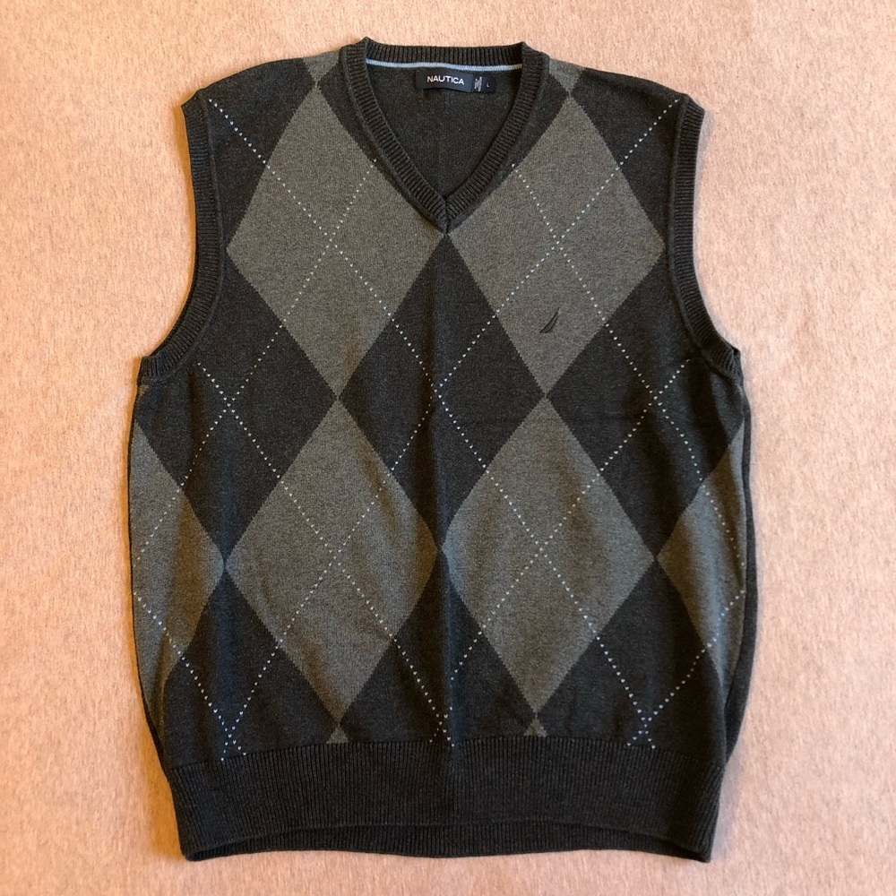 NAUTICA SWEATER/VEST  - MEN’S LARGE